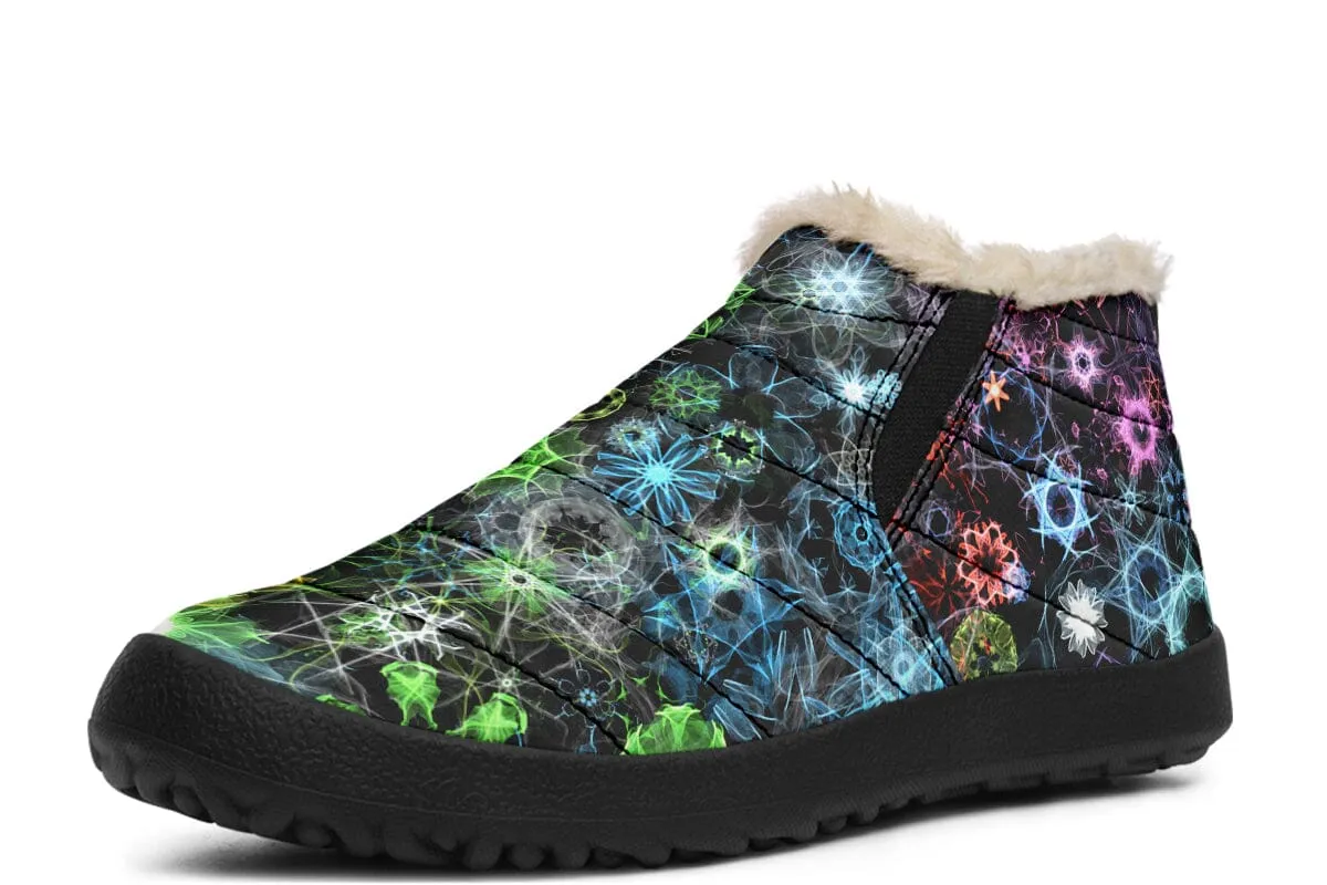 Trippy Constellation Winter Slippers