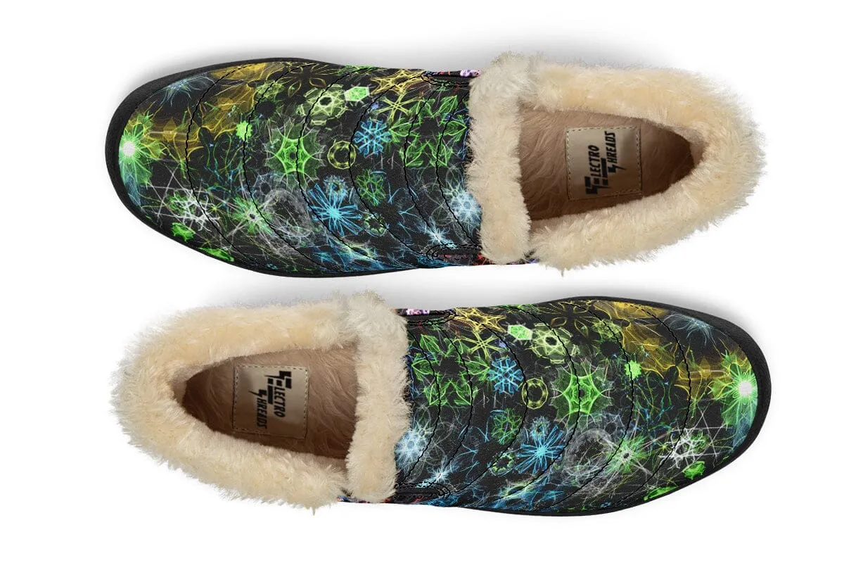Trippy Constellation Winter Slippers