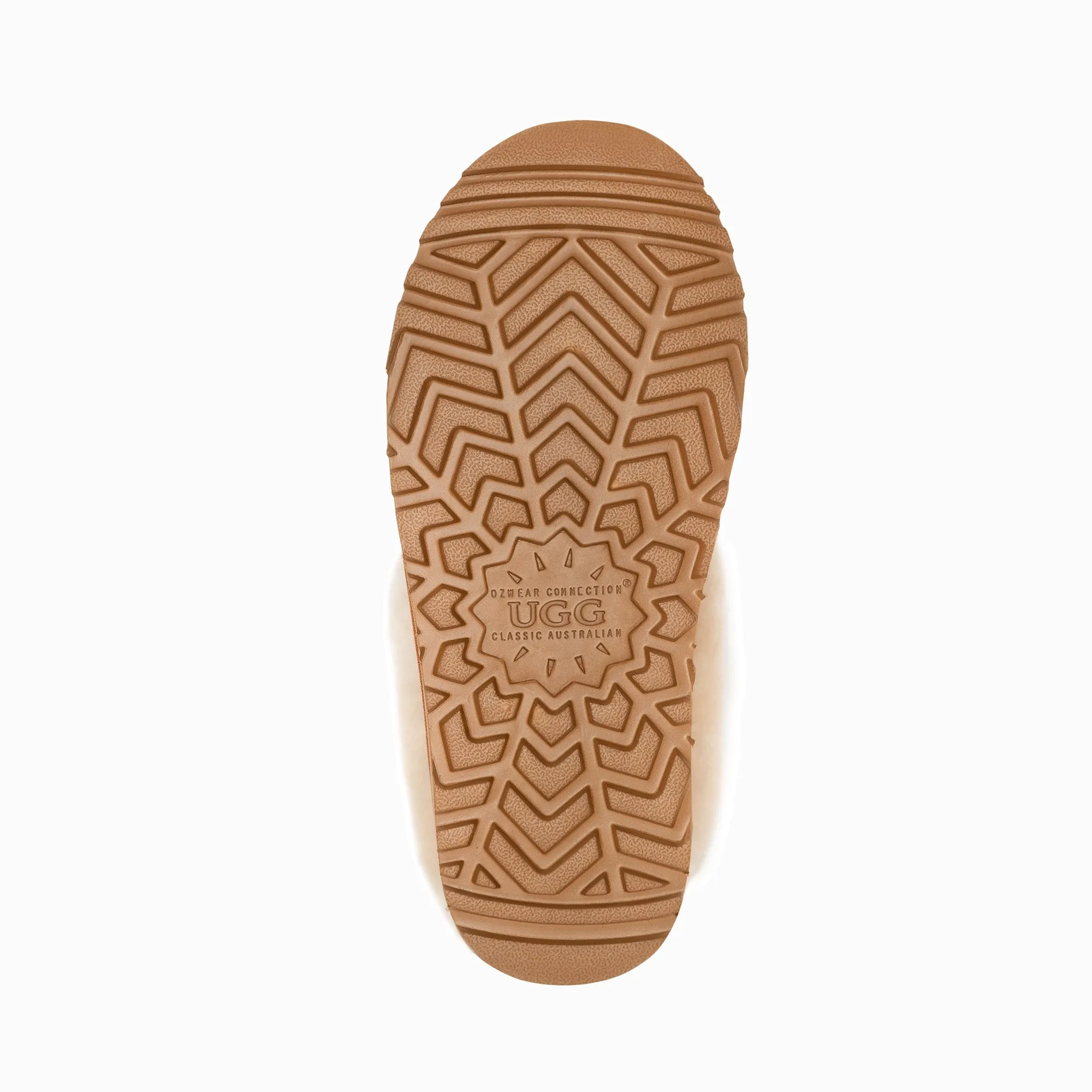 Ugg Slippers Avery Unisex Premium Sheepskin Slippers Suede (Unisex Cow Suede)