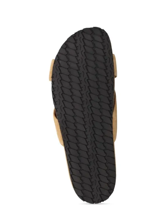 Wales Bonner   Cris Croc suede sandals 