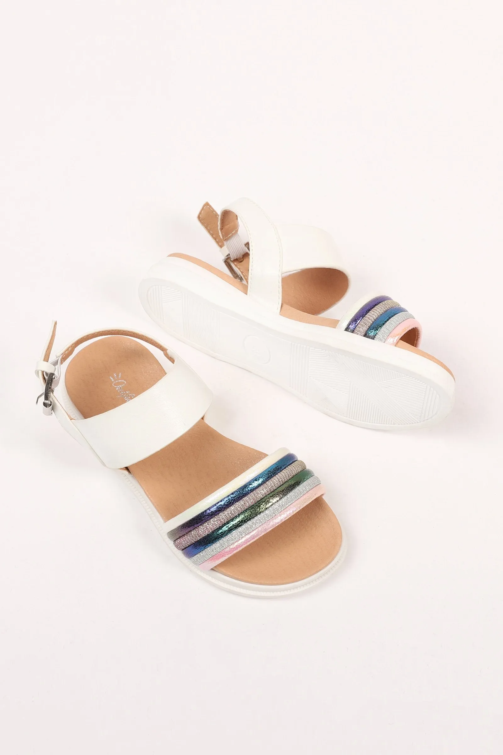 White Strap Sandal