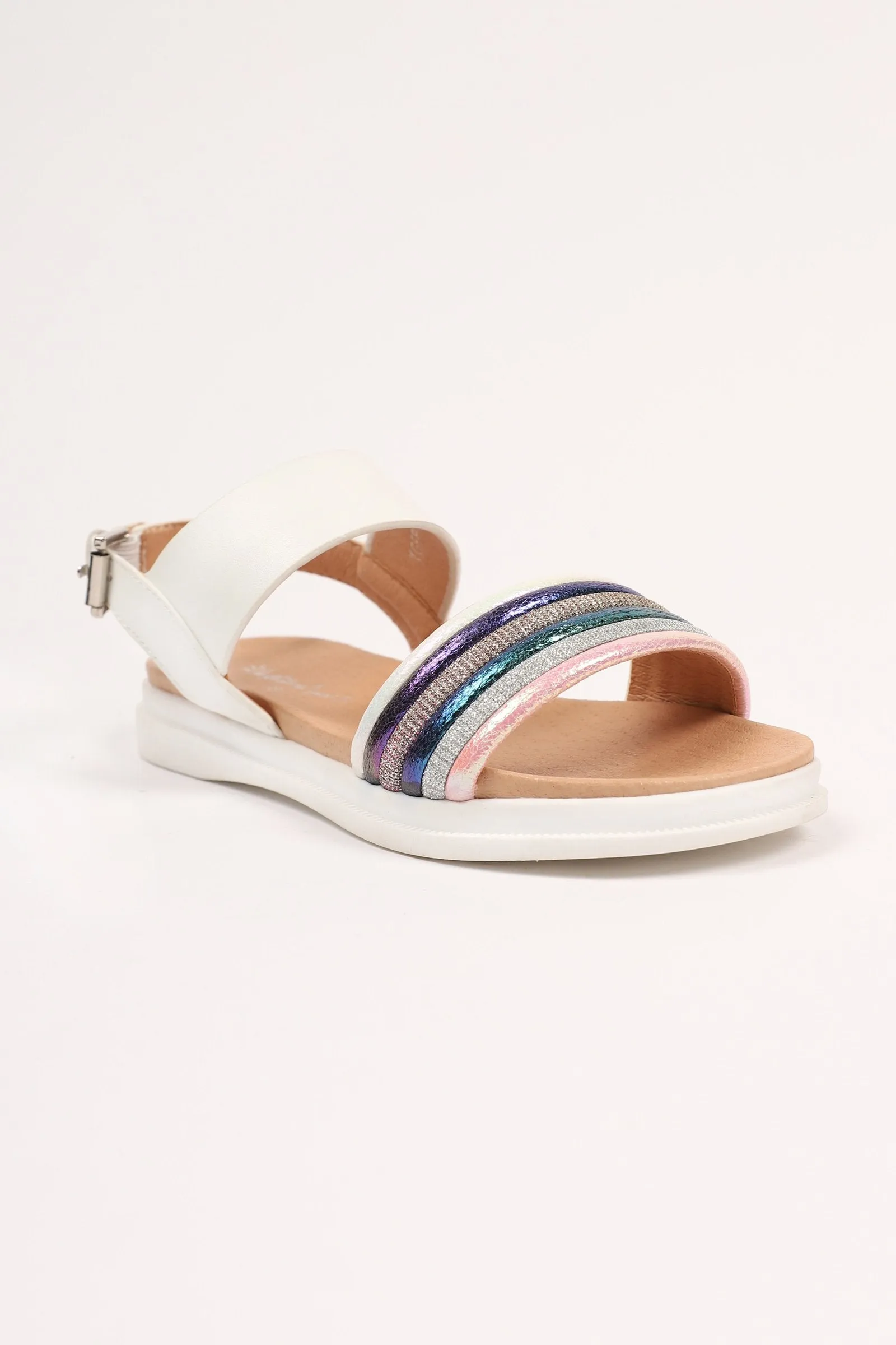 White Strap Sandal
