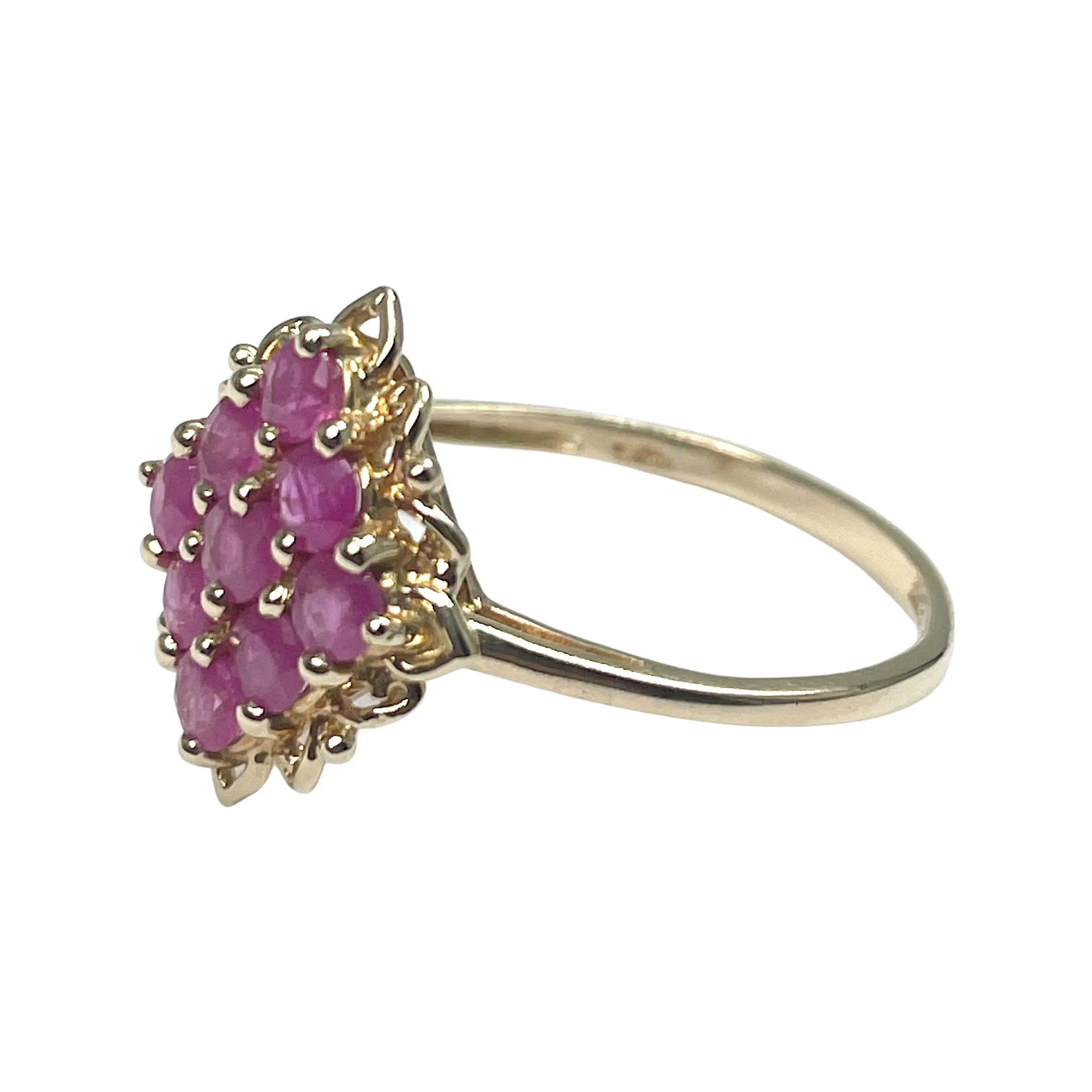 Yellow Gold and Ruby Ring (Authentic Pre-Owned)