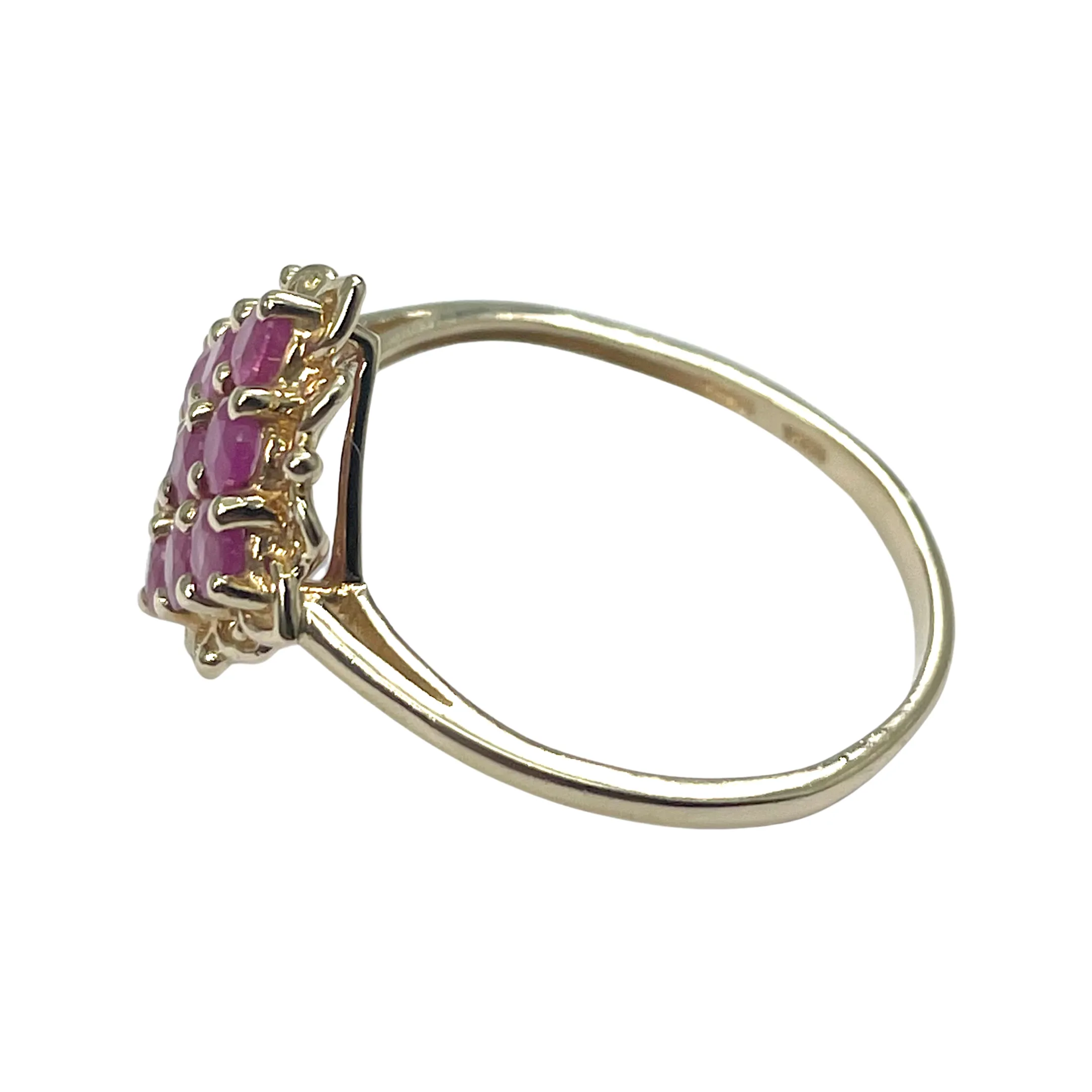 Yellow Gold and Ruby Ring (Authentic Pre-Owned)